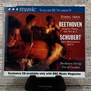 BBC Music Volume III No. 9 - Beethoven Schubert String‎ Trios [1995 CD]